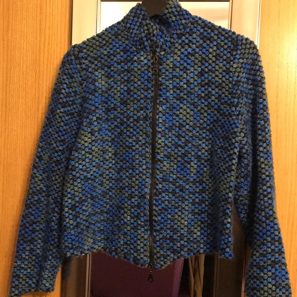 Louise size medium zip up sweater